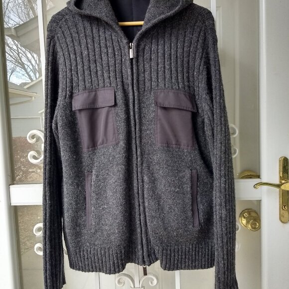 Alfani Other - NWOT Alfani Knitted Jacket with a zipper and Removable Lining.